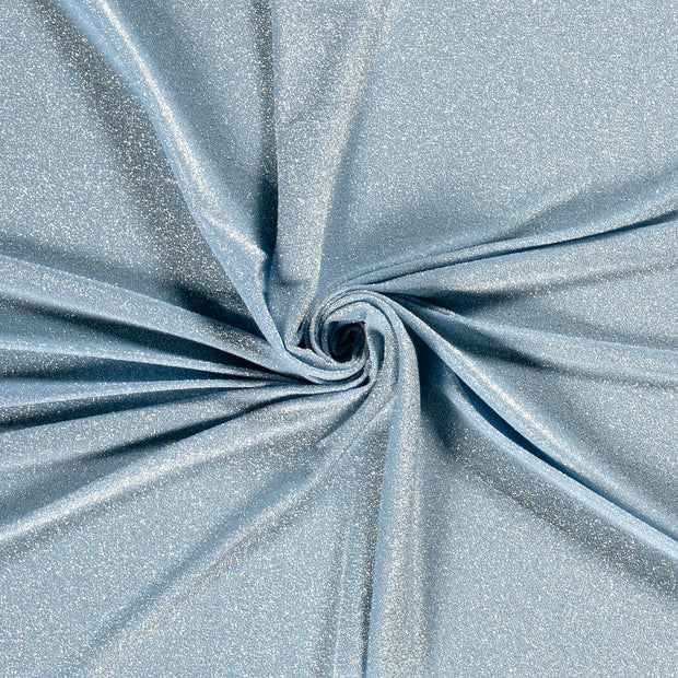 Lamé fabric Baby Blue Lurex 