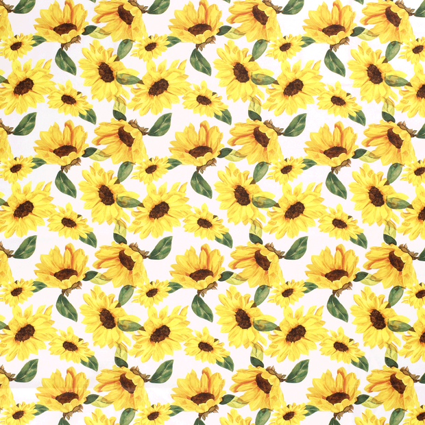 Cotton Poplin fabric Optical White matte 