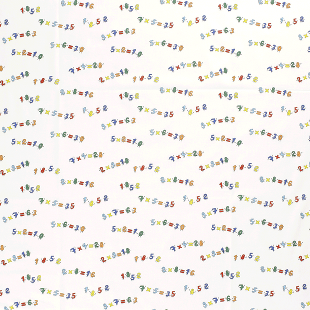 Cotton Poplin fabric Optical White matte 