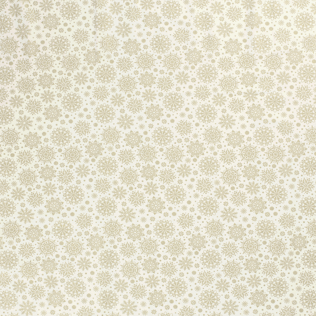 Cotton Poplin fabric Off White 
