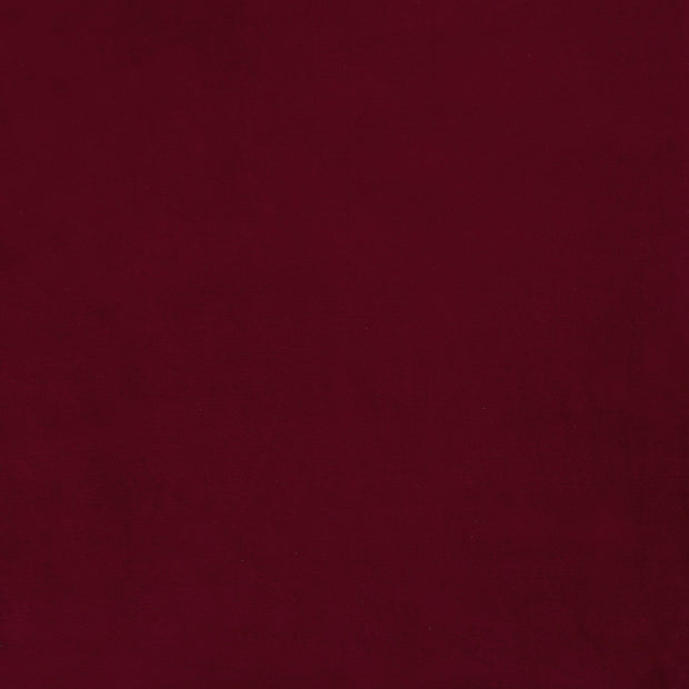 Nicky velours fabric Bordeaux soft 
