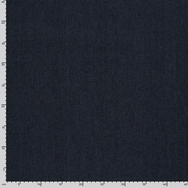 Denim fabric Unicolour Navy
