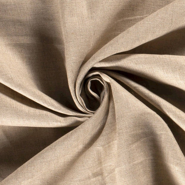 Leinen fabrik Uni Beige