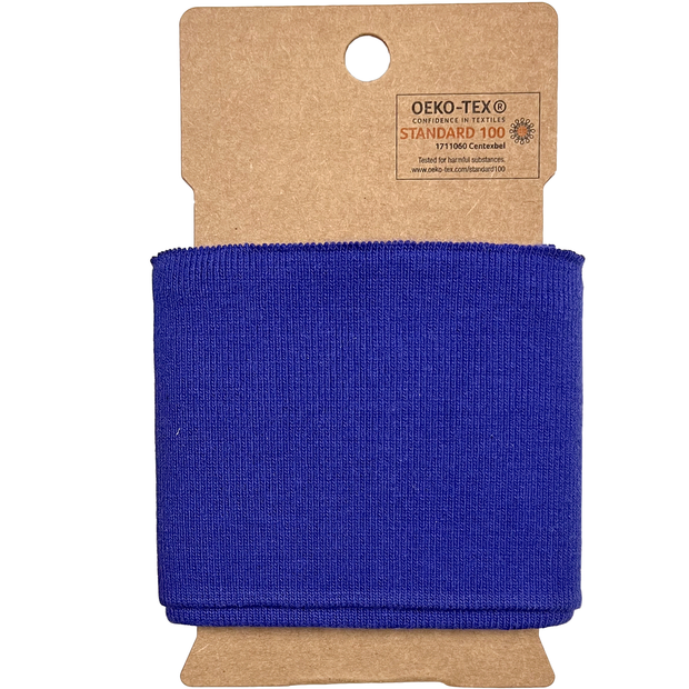 Cuff fabric Unicolour Cobalt