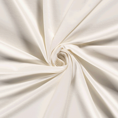 Viscose Jersey Unicolour Off White