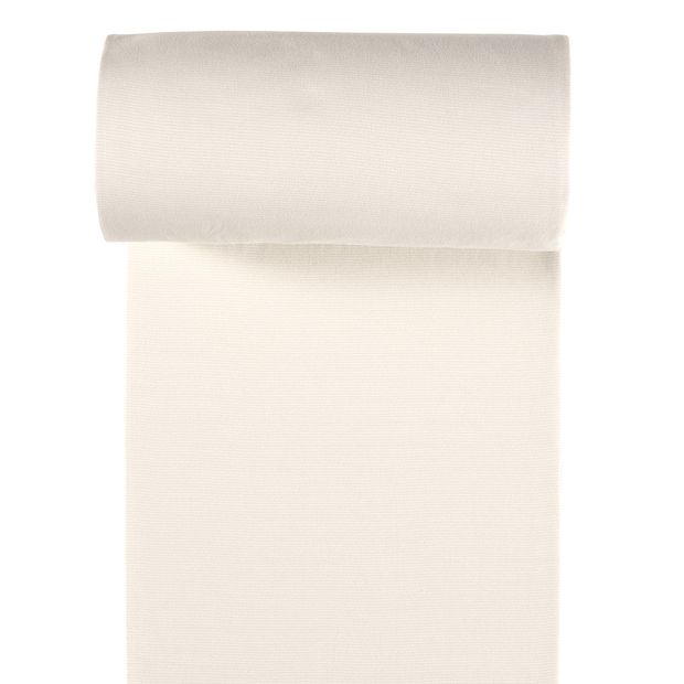 Cuff Material Yarn Dyed fabric Ivory matte 