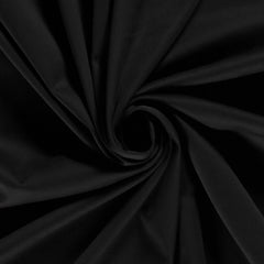 Suede leather Unicolour Black