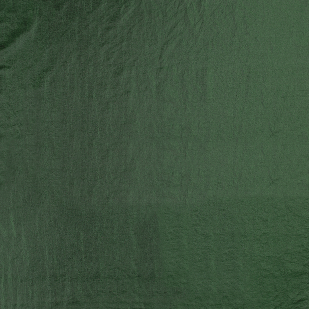 Taffeta fabric Dark Green slightly shiny 
