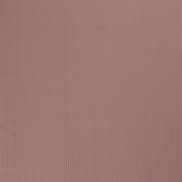Rib Jersey fabric Light Mauve soft 