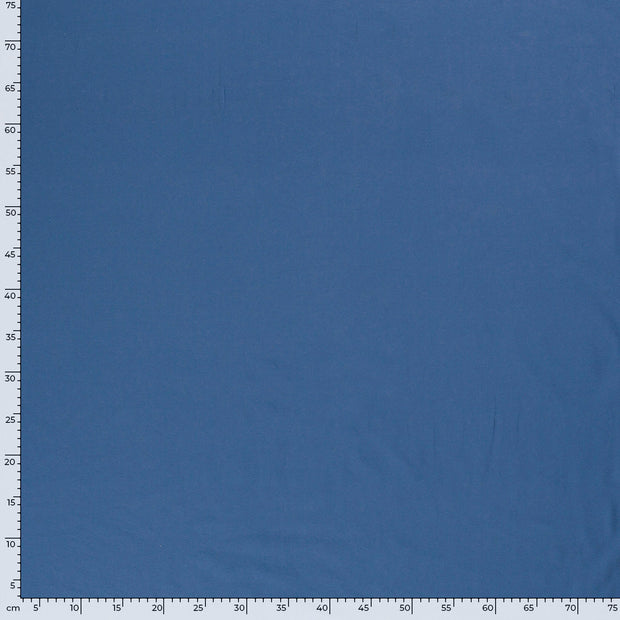 Jersey fabric Unicolour Indigo