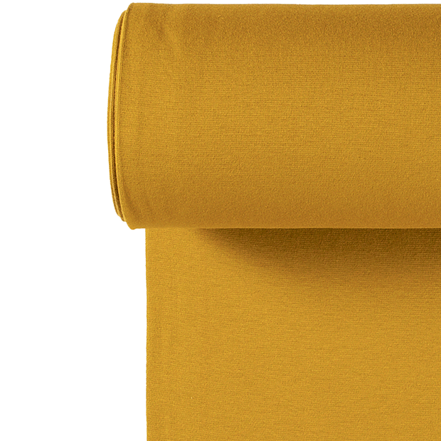 Cuff fabric Unicolour Oker