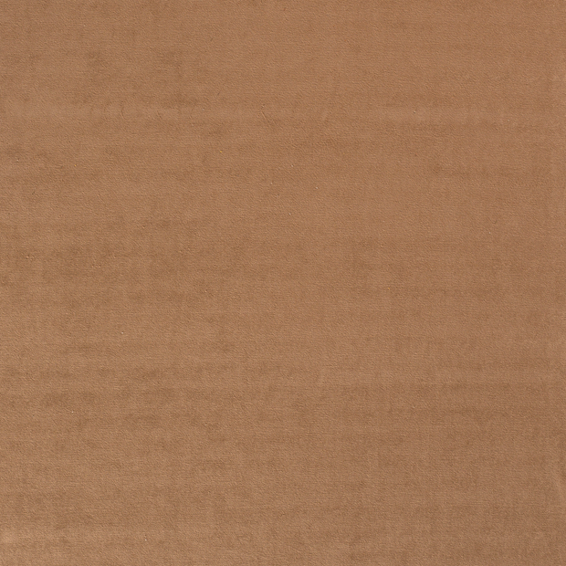 Stretch terry fabric Nutmeg matte 
