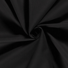 Twill pre-washed Unicolour Black
