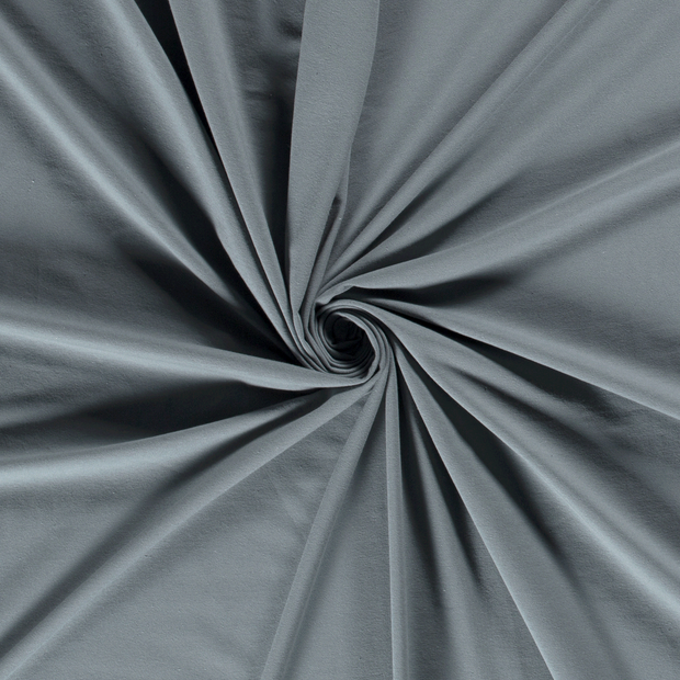 Jersey fabric Steel Blue 