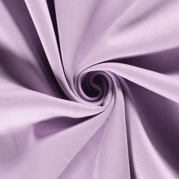 Jogging fabric Unicolour Lavender