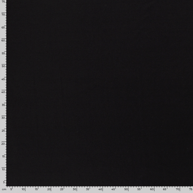Jersey fabric Unicolour Black