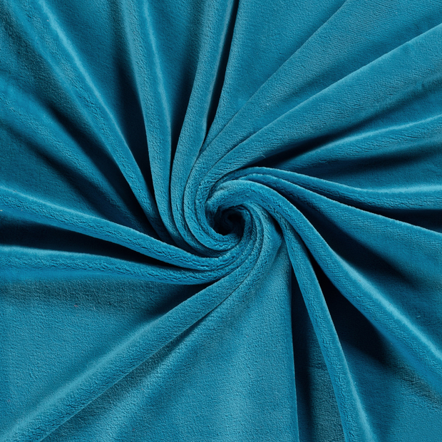 Wellness Fleece fabrik Aqua 