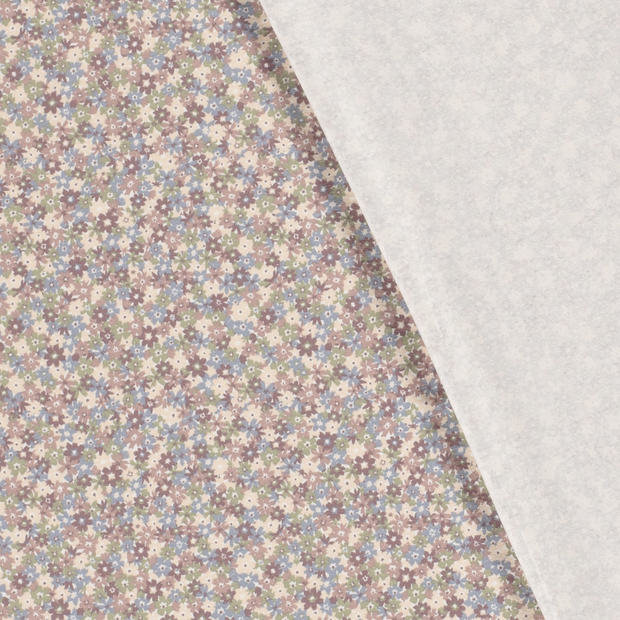 Jersey fabric Flowers printed 