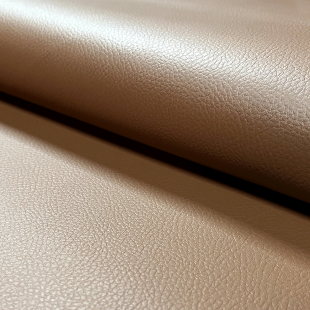 Artificial Leather fabric Unicolour Brown