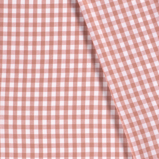 Cotton Poplin fabric Checks yarn dyed 