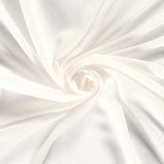 Crêpe Georgette Unicolour Off White