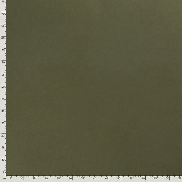 Sweat fabrik Uni Khaki-Grün