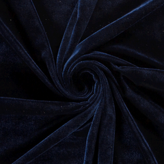 Velvet Unicolour Navy