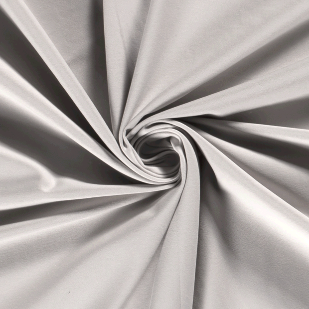 Jersey fabric Unicolour Light Grey