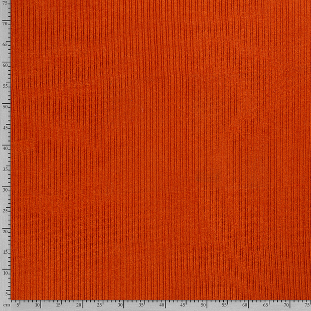 Heavy Knit fabric Cable Brique