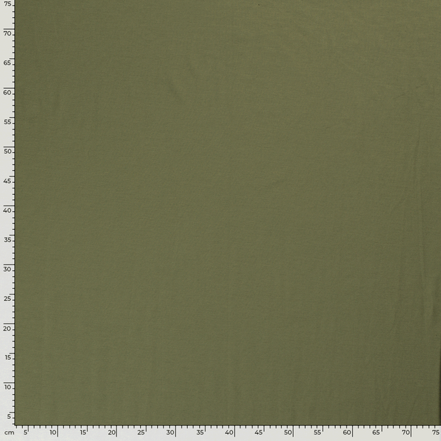 Jersey fabric Unicolour Forest Green