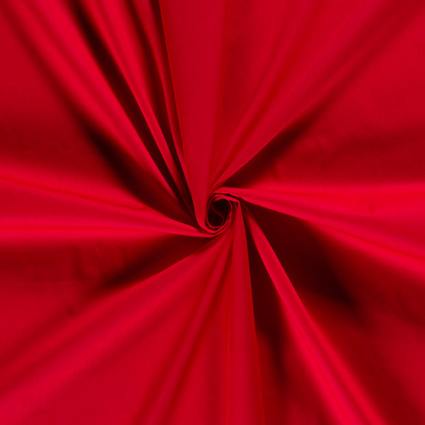 Cotton Poplin fabric Red 