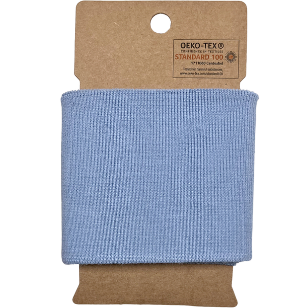 Bündchen fabrik Uni Babyblau