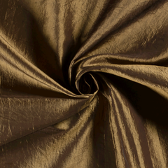 Taffeta crushed Unicolour Gold