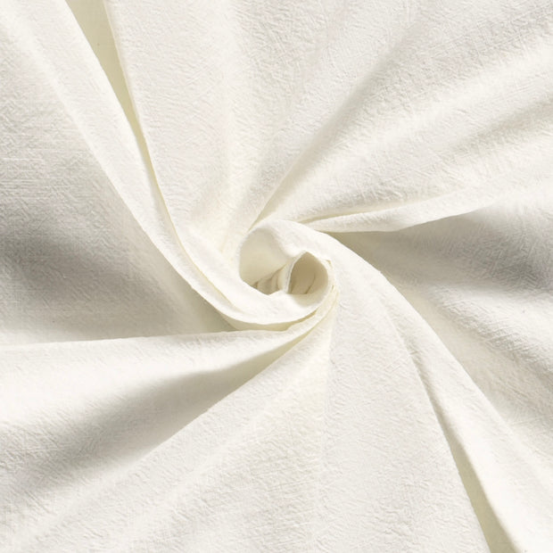 Linen fabric Unicolour Off White