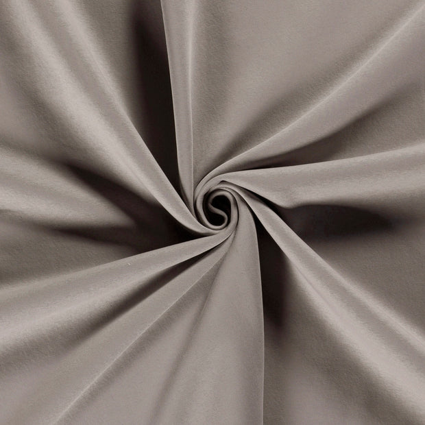 Jogging fabric Grey brushed 