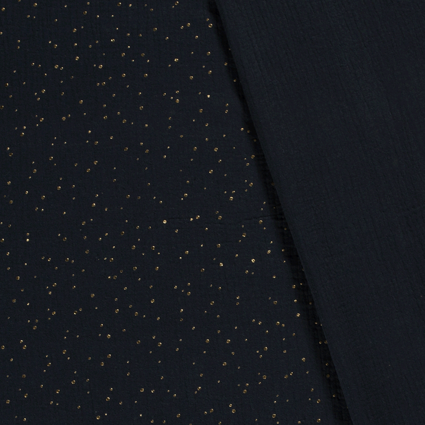 Muslin fabric Dots dew drops 