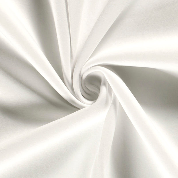 Jogging fabric Unicolour Optical White