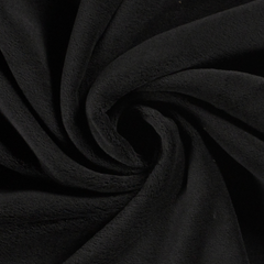 Coral Fleece Unicolour Black