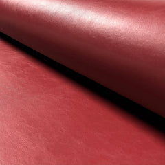 Artificial Leather Unicolour Dark Red