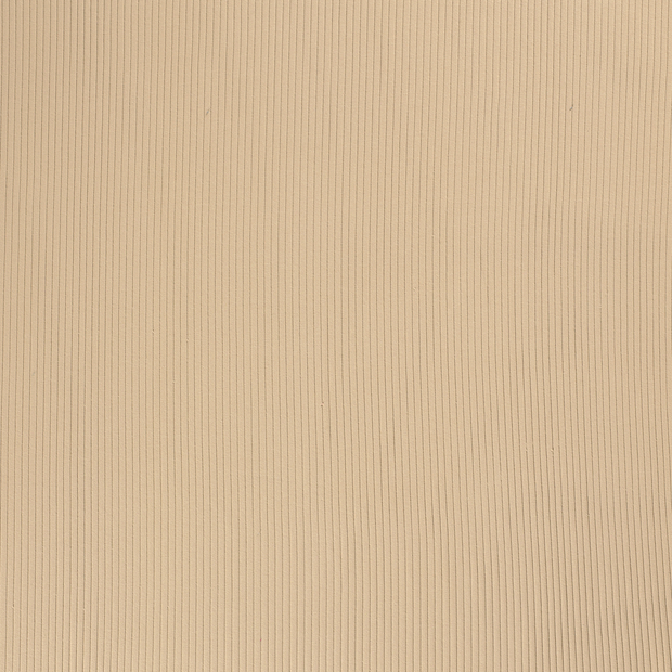 Rib Jersey fabric Beige soft 