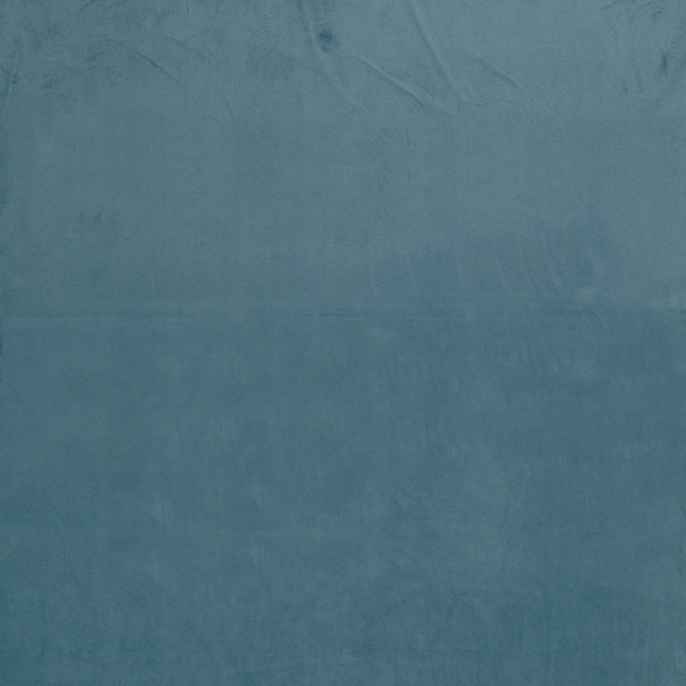 Velours tissu Bleu acier 