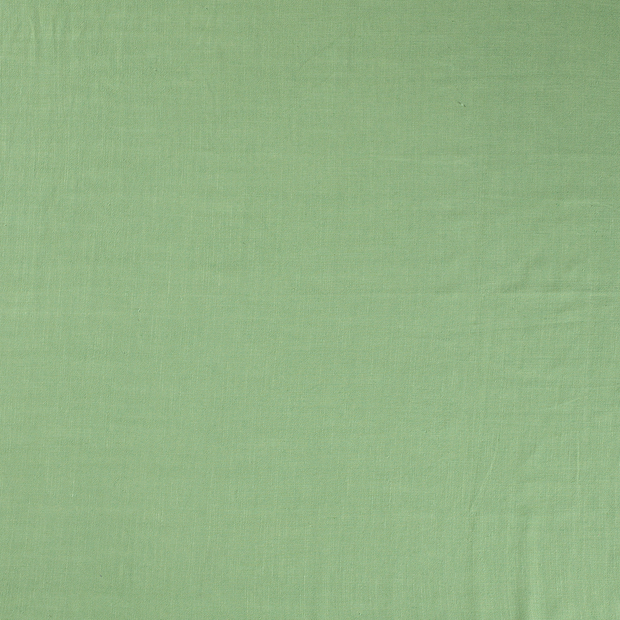 Woven Viscose Linen fabric Green matte 