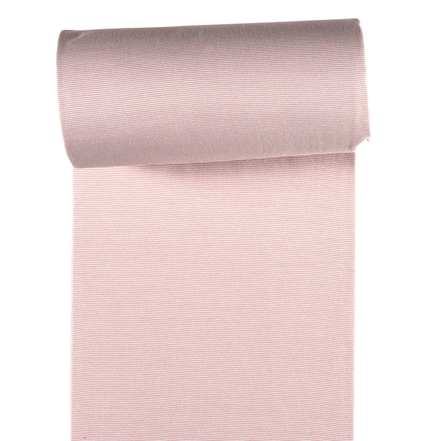 Bündchen Yarn Dyed fabrik Mauve matt 