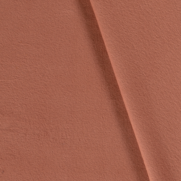 Cotton Fleece fabric Unicolour brushed 