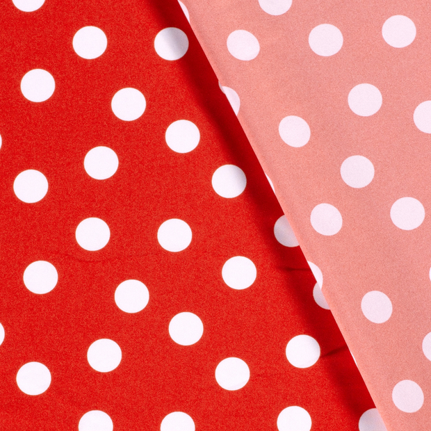 Power Stretch fabric Dots printed 