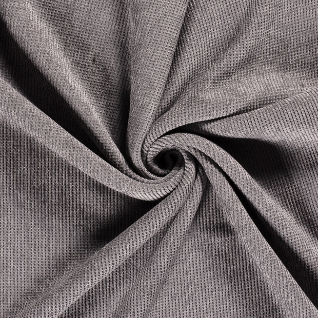 Heavy Knit fabric Grey 