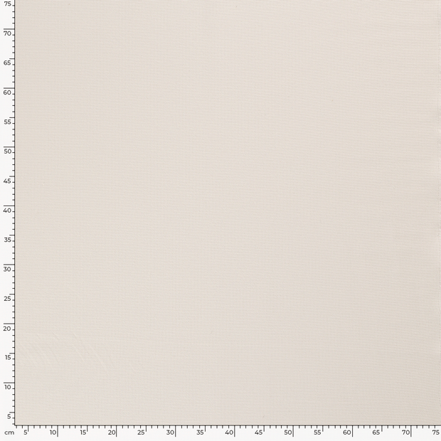 Knitted Waffle fabric Unicolour Off White