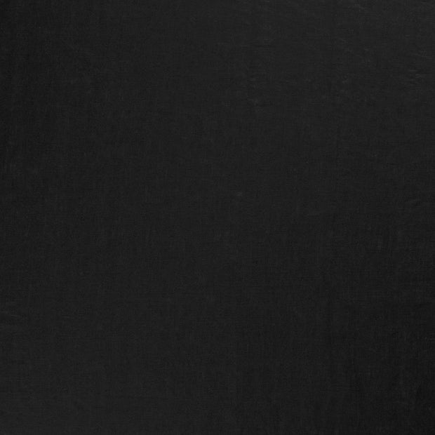 Lin tissu Noir mat 