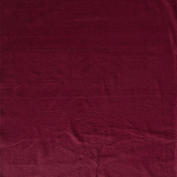 Jumbo Cord Stretch 6w fabric Bordeaux matte 