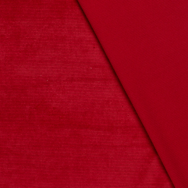 Nicky Velours Rib fabrik Uni 